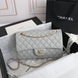 Chanel Classic Flap Bag 25 Gray