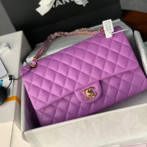 Chanel Classic Double Flap 25 Light Purple