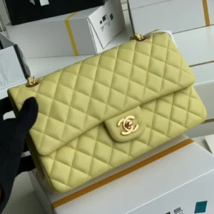 Chanel Classic Double Flap 25 Lemon