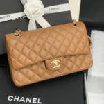 Chanel Classic Double Flap 25 Brown Bag